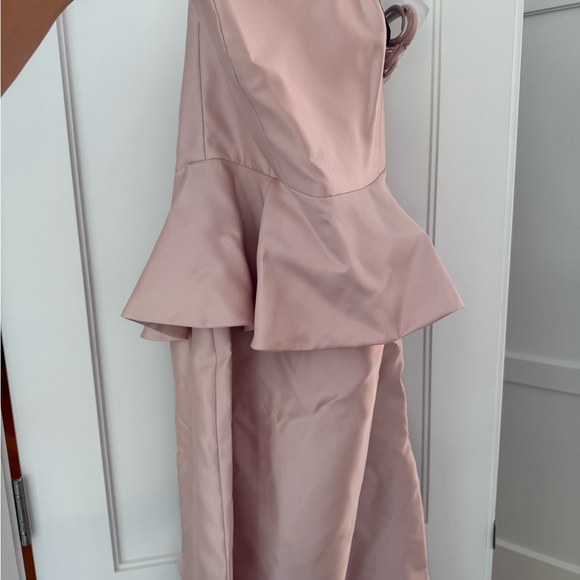 Alfred Sung Strapless Satin Maxi Dress - Picture 9 of 10